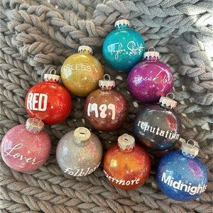 Taylor Swift Eras Ornaments